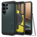 Spigen Tough Armor MagFit case for Samsung Galaxy S26 Ultra in Abyss Green