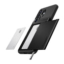 Spigen Slim Armor CS Galaxy S26 Ultra Black slim fit profile on phone