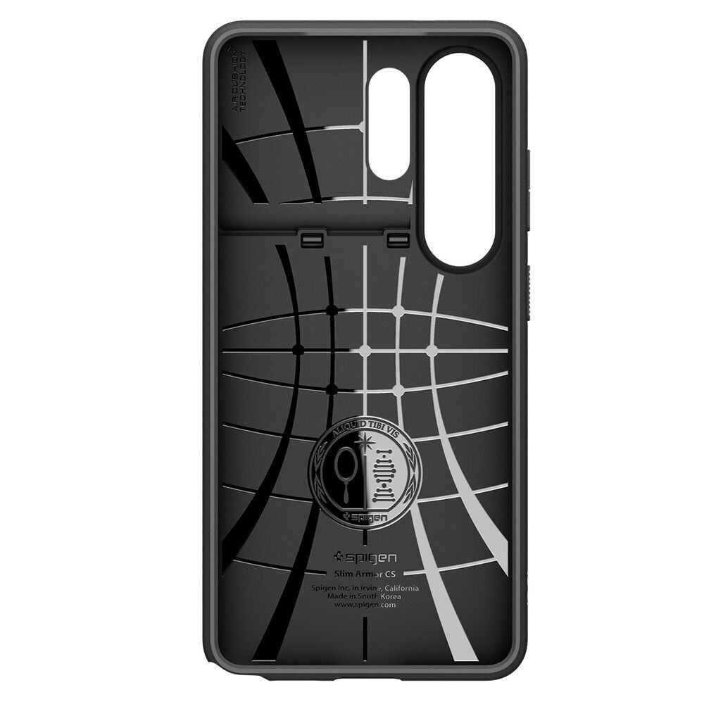Spigen Slim Armor CS Galaxy S26 Ultra Black Air Cushion corner drop protection