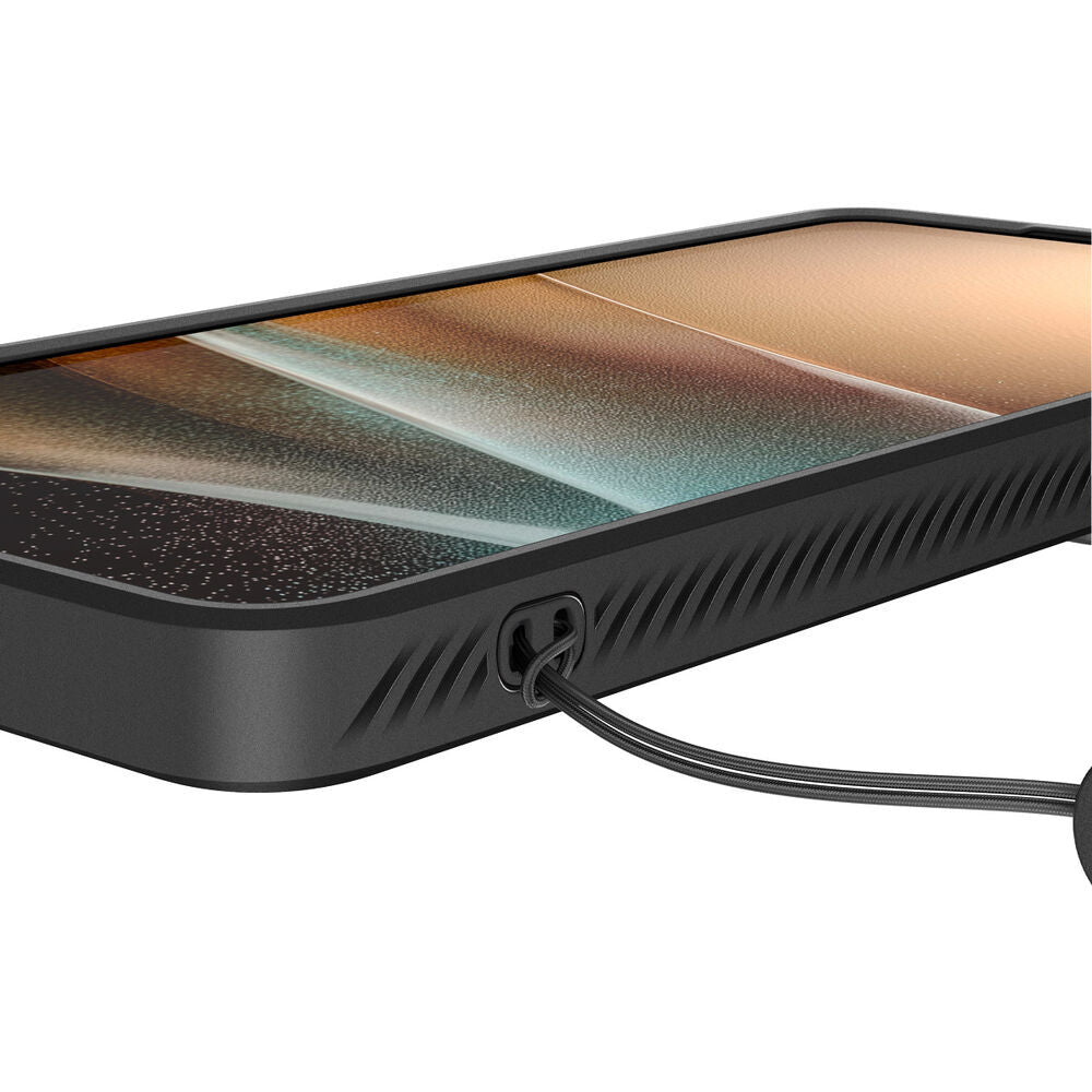 Spigen Optik Armor Galaxy S26 Ultra Black packaging overview