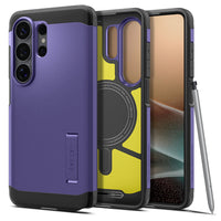 Spigen Tough Armor MagFit case for Samsung Galaxy S26 Ultra in Ash Violet