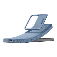 Spigen Optik Armor Galaxy S26 Ultra Light Blue rear view