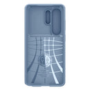 Spigen Optik Armor Galaxy S26 Ultra Light Blue lens cover closed