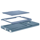 Spigen Slim Armor CS Galaxy S26 Ultra Light Blue front raised screen edge