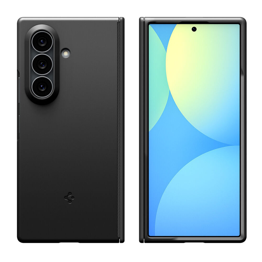 Semi-Auto Sliding hinge coverage detail on Spigen Air Fit Pro for Z Fold 8 Ultra