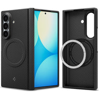 Ultra slim aramid fibre profile of Spigen Airskin Aramid on Galaxy Z Fold 8 Ultra