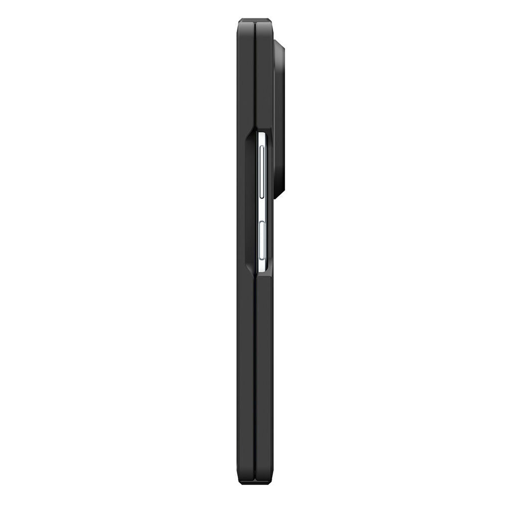 Raised edges guarding screen and camera on Spigen Tough Armor Pro case