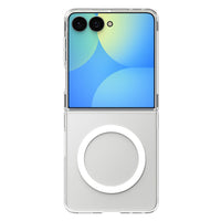 Snap-on installation of Spigen Air Skin MagFit Galaxy Z Flip 8 case