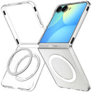Thin minimal profile of Spigen Air Skin MagFit on Galaxy Z Flip 8