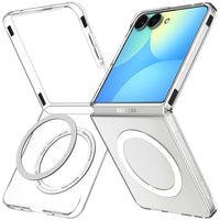 Thin minimal profile of Spigen Air Skin MagFit on Galaxy Z Flip 8