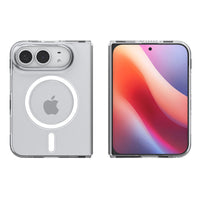Spigen Air Skin MagFit case for iPhone Duo, Clear Case / White Ring, view 3