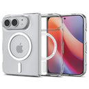 Spigen Air Skin MagFit case for iPhone Duo, Clear Case / White Ring, main view