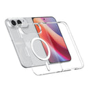 Spigen Air Skin MagFit case for iPhone Duo, Clear Case / White Ring, view 7