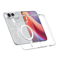 Spigen Air Skin MagFit case for iPhone Duo, Clear Case / White Ring, view 7