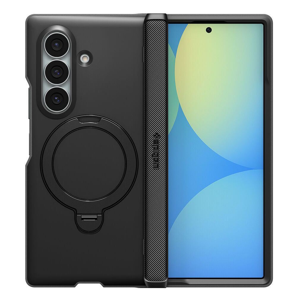 Raised edge screen and camera protection on Spigen Slim Armor Pro S case
