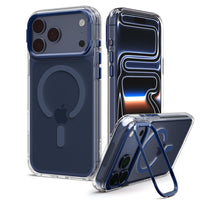 Spigen Ultra Hybrid Optik S iPhone 18 Pro Clear with Deep Blue ring