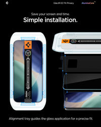 iPhone 17 Pro Max / 16 Pro Max Spigen Privacy Glass Protector (2PCS)