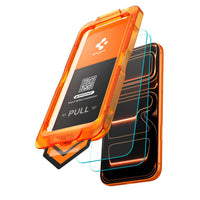 AlignMaster tray with two anti reflection glass protectors for iPhone 17 Pro and 18 Pro