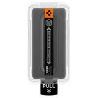 Spigen EZ Fit Pro alignment tray with automatic dust removal for Galaxy S26 Ultra screen protector