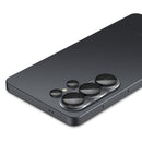 Installation step applying Spigen camera glass protector on Galaxy S26 Ultra