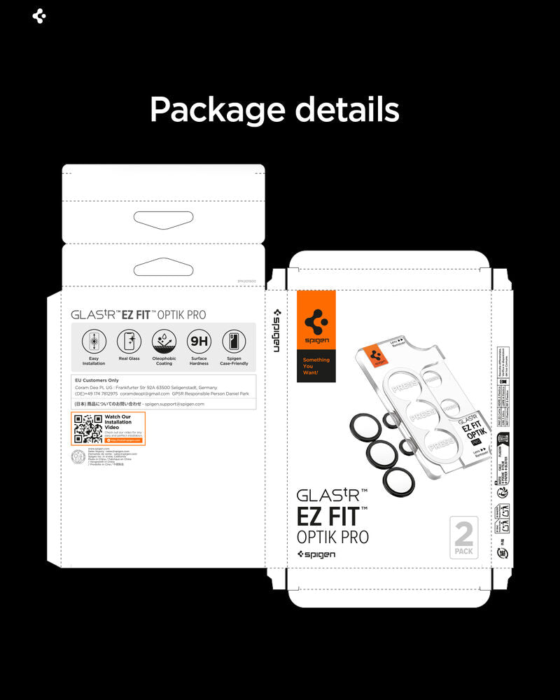 Spigen EZ Fit Optik Pro tray for Galaxy S26 Ultra camera lens protector