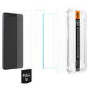Spigen Galaxy S26+ 10H AluminaCore screen protector oleophobic smudge-resistant coating