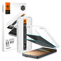 Spigen Galaxy S26 EZ Fit Pro Privacy 9H tempered glass screen protector with side-blocking filter