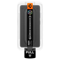 Spigen Privacy screen protector EZ Fit alignment tray auto dust removal for Galaxy S26