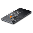 Two Spigen EZ Fit Optik Pro lens protectors with cleaning kit contents