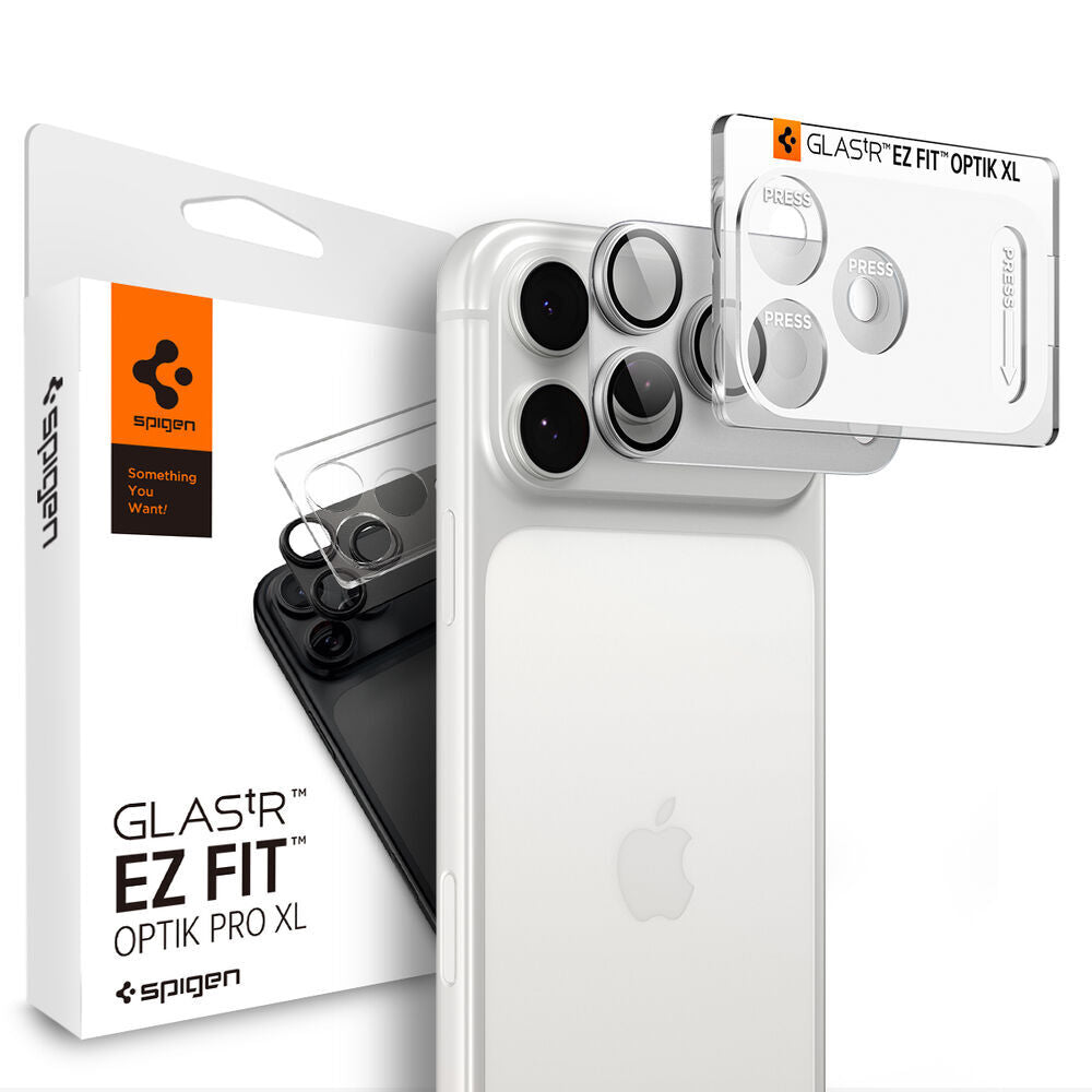 Spigen EZ Fit Optik Pro XL iPhone 18 Pro Silver