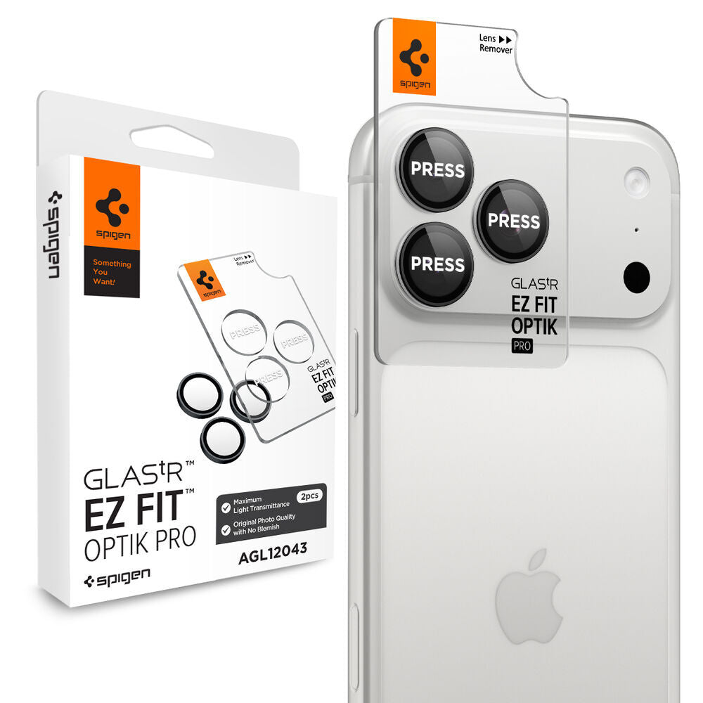 Spigen EZ Fit Optik Pro iPhone 18 Pro Max Dark Grey