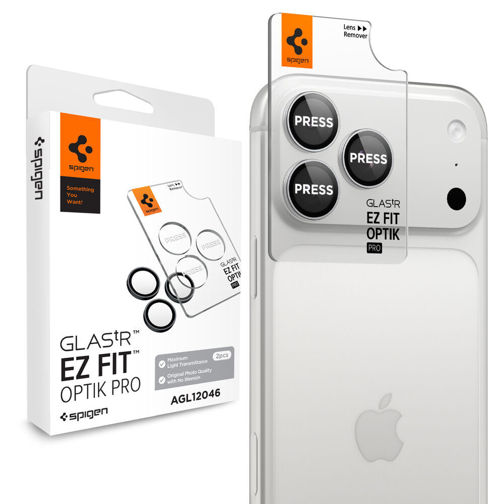 Spigen EZ Fit Optik Pro iPhone 18 Pro Max Silver