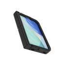 OtterBox Defender Pro XT case for iPhone Duo in Black, angled front view