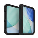 OtterBox Defender Pro XT case for iPhone Duo in Black, unfolded front view