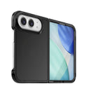 OtterBox Lumen case for iPhone Duo in Black, angled back view