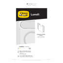 OtterBox Lumen case for iPhone Duo in Clear, retail packaging
