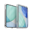 OtterBox Lumen case for iPhone Duo in Clear, unfolded front view