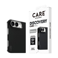 CARE by PanzerGlass Discovery case for iPhone Duo with retail packaging