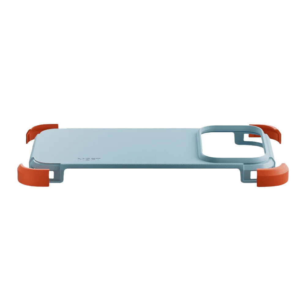 Wrapped Camera Control button detail on the MOFT Frame case