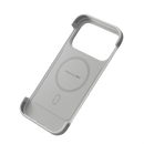 MagSafe accessory attaching to the MOFT Frame case on an iPhone 17 Pro