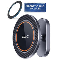 A2C MagSafe gym magnetic phone holder Black complete product overview front and back