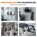 A2C MagSafe gym holder with included metal ring sticker accessory for non-MagSafe devices