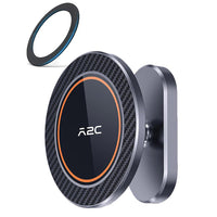 A2C MagSafe magnetic gym and golf cart phone mount holder in Black with 360 degree rotating ball joint