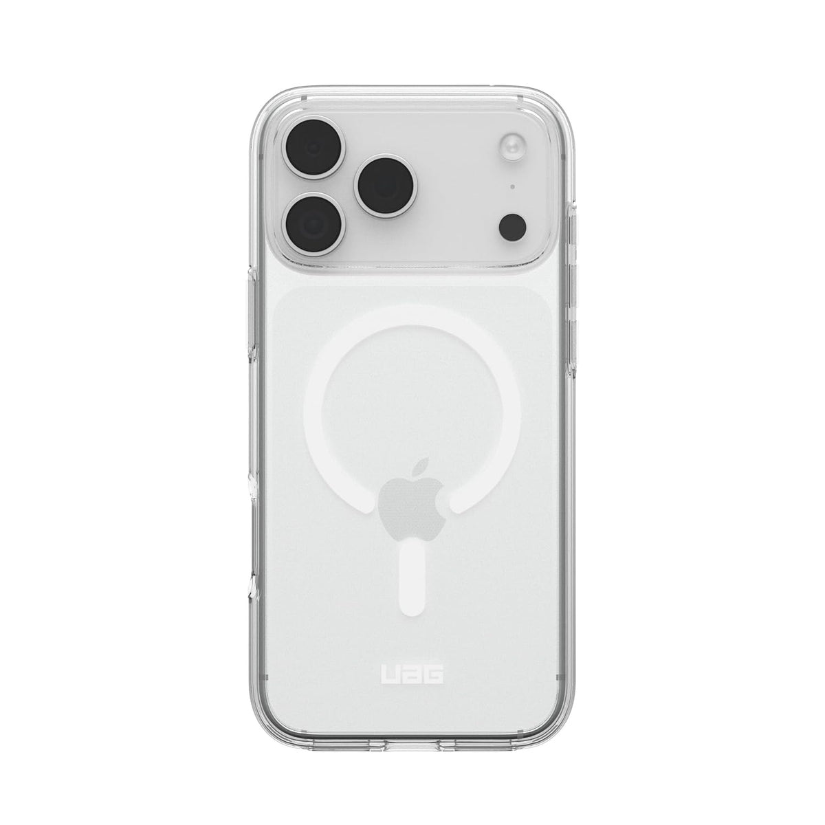 UAG Scout Clear MagSafe case for iPhone 18 Pro Max in ice white