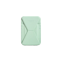 Cards being slotted into the MOFT Snap-On MagSafe wallet