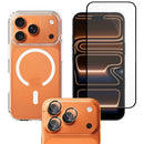 Mobile Phone Protection Bundle - MagSafe Case, Screen and Lens Protector