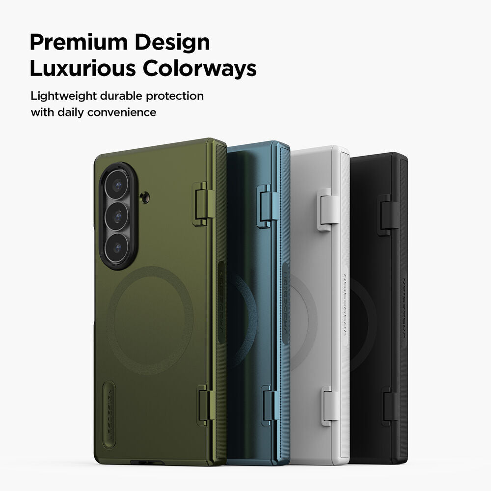 Magnetic mount compatibility of VRS Terra Guard Modern for Galaxy Z Fold 8 Ultra