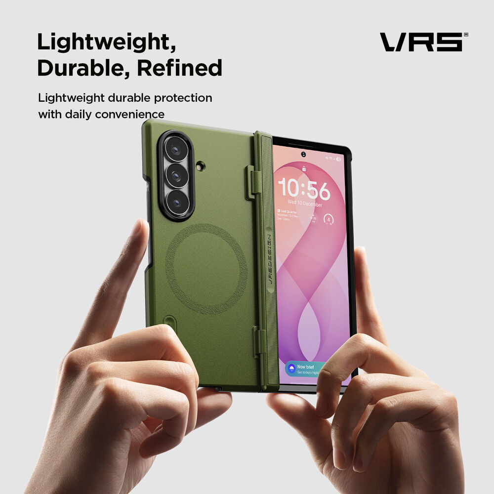 Spring-loaded hinge cover on VRS Terra Guard Modern Galaxy Z Fold 8 Ultra case