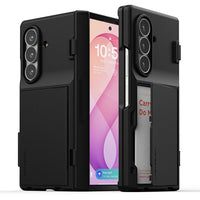 VRS Design Terra Guard Modern Go wallet case for Samsung Galaxy Z Fold 8 Ultra in Black