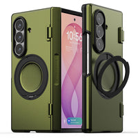 VRS Design Terra Guard QuickStand Pro case for Samsung Galaxy Z Fold 8 Ultra in Tactical Olive